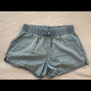 Stretchy jean shorts